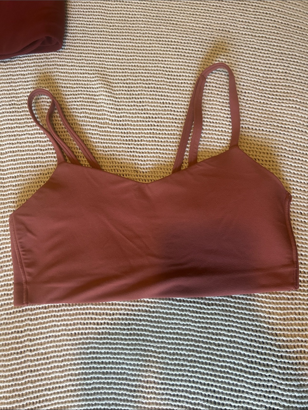 All in Motion Women's Low Support Sports Bra Set - Mauve and Burgundy - Picture 7 of 9